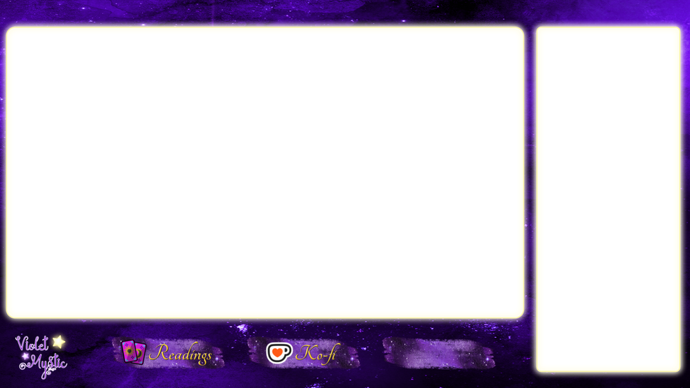 Twitch overlay art for livestreaming